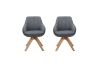 Picture of Test No Order - VENETIAN 360° Swivel Fabric Arm Chair (Grey) - 2 Chairs in 1 Carton