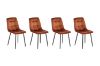 Picture of Test No Order - CAPITOL Velvet Dining Chair (Brown)