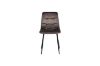 Picture of Test No Order - CAPITOL Velvet Dining Chair (Grey) - Single Chair