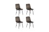 Picture of Test No Order - CAPITOL Velvet Dining Chairs (Grey) 