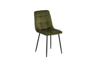 Picture of Test No Order - CAPITOL Velvet Dining Chair (Green) - Single