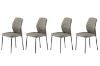 Picture of Test No Order - SHIRLEY PU Leather Dining Chair (Light Grey)