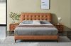 Picture of Test No Order - AUGUSTA Genuine Leather Bed Frame (Brown) - Queen