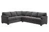 Picture of Test No Order - OLYMPIA Fabric Sectional Sofa (Dark Grey)