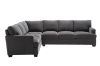 Picture of Test No Order - OLYMPIA Fabric Sectional Sofa (Dark Grey)