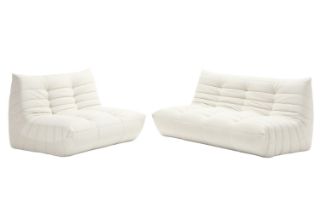 Picture of Test No Order - DIANNA Velvet Sofa Range (Cream) - 3+2 Sofa Set