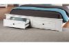 Picture of Test No Order - PURELAND Solid Pine Wood Bed Frame  with Drawers in Queen/Super King Size (White)