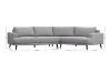 Picture of Test No Order - BIANCA Angular Chaise Sofa (Light Grey)