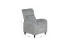 Picture of Test No Order - AMINAH Push-Back Reclining Velvet Chair (Light Grey)