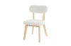 Picture of Test No Order - TALIA Teddy Fabric Dinning Chair (White)