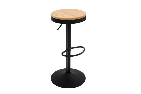 Picture of Test No Order - MASON Height Adjustable Bar Stool (Natural)