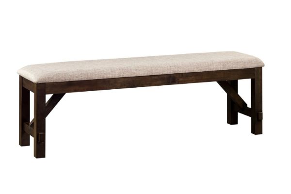 Picture of Test No Order - SORA Dining Bench (Brown)