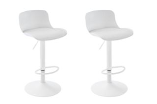 Picture of Test No Order - AIDEN Height Adjustable Bar Chair (White) - 2 Bar Chair in 1 Carton