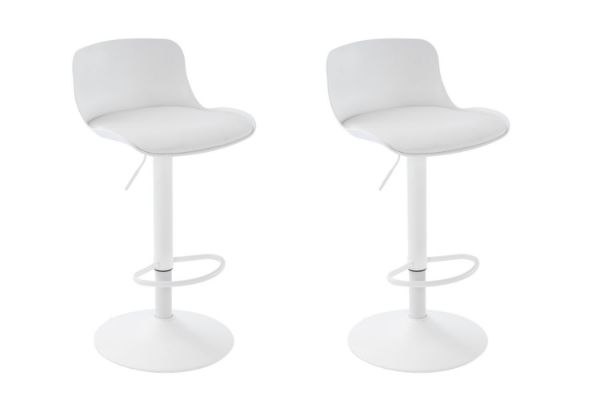 Picture of Test No Order - AIDEN Height Adjustable Bar Chair (White) - 2 Bar Chair in 1 Carton