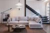 Picture of Test No Order - WONDERLAND Feather-Filled Fabric Sectional Sofa - Facing Left