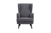 Picture of Test No Order - MERCURY Lounge Chair Black wood legs (Grey)