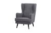 Picture of Test No Order - MERCURY Lounge Chair Black wood legs (Grey)