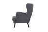 Picture of Test No Order - MERCURY Lounge Chair Black wood legs (Grey)