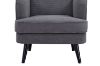 Picture of Test No Order - MERCURY Lounge Chair Black wood legs (Grey)