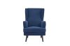 Picture of Test No Order - MERCURY Lounge Chair Black wood legs (Blue)