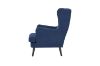 Picture of Test No Order - MERCURY Lounge Chair Black wood legs (Blue)