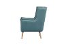 Picture of Test No Order - MOSSMAN Velvet Lounge Chair Natural Wood Legs (Celadon)