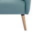 Picture of Test No Order - MOSSMAN Velvet Lounge Chair Natural Wood Legs (Celadon)