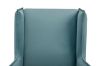 Picture of Test No Order - MOSSMAN Velvet Lounge Chair Natural Wood Legs (Celadon)