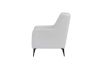 Picture of Test No Order - SILAS Lounge Chair Metal Legs (White)