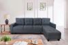 Picture of Test No Order - KLARA Reversible Chaise Sectional Sofa (Dark Grey)