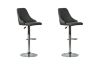 Picture of Test No Order - POPPY Adjustable Bar Chair (Dark Grey) - 2 Chairs as a Set