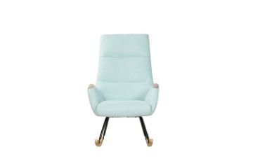 Picture of Test No Order - WEBSTER Fabric Rocking Chair (Sky Blue)