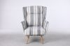 Picture of Test No Order - PISA Lounge Chair (Navy Stripe)