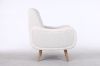 Picture of Test No Order - CLOUDTOP Velvet Lounge Chair (White)