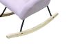 Picture of Test No Order - MILA Velvet Rocking Chair (Light Pink)