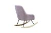 Picture of Test No Order - MILA Velvet Rocking Chair (Light Pink)