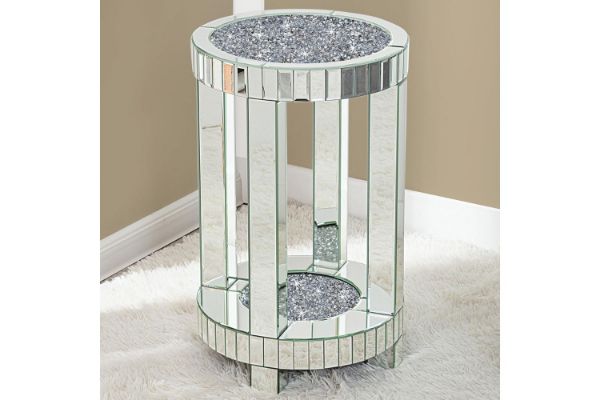 Picture of Test No Order - EVIE Silver Mirrored Flower Stand (3 Sizes)