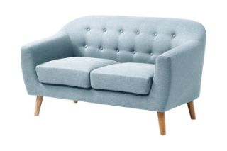 Picture of Test No Order - BRACKE Fabric Sofa Range (Lake Blue) - 2 Seater