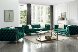 Picture of Test No Order - VIGO Sofa (Emerald Green) - 3+2+1 Set