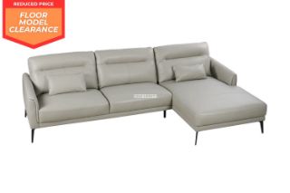 Picture of Test No Order - (FLOOR MODEL CLEARANCE) FREEDOM Facing Right Sectional Sofa (Genuine Leather) 