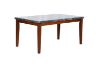 Picture of Test No Order - (FLOOR MODEL CLEARANCE) SOMMERFORD 163 Marble Top Dining Table (Black)