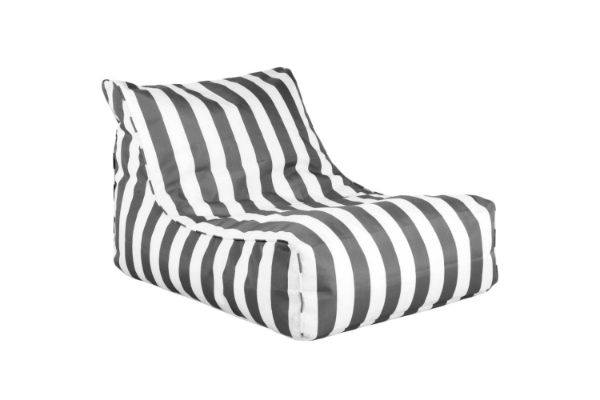 Picture of Test No Order - AIRYAURA Outdoor Bean Bag Lounger XL (White & Brown)