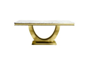 Picture of Test No Order - NUCCIO 180 Dining Table (White & Gold)