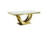 Picture of Test No Order - NUCCIO 180 Dining Table (White & Gold)