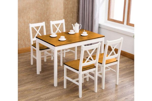 Picture of Test No Order - JOKKMOKK Pinewood 5PC Dining Set