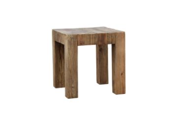 Picture of Test No Order - TRAVER 100% Reclaimed Pine Wood End Table (54cmx54cm)