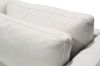 Picture of Test No Order - VENICE Feather Filled Fabric Sectional Sofa  (White) 