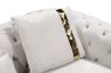 Picture of Test No Order - PIEDMONT Chesterfield Velvet Sectional Sofa (Beige)