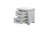 Picture of Test No Order - PURELAND Solid Pine Wood 2-Drawer Bedside Table (White)