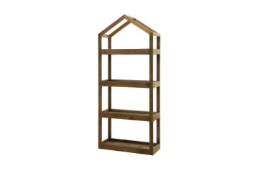 Picture of Test No Order - ELMORE 100% Reclaimed Pine Wood Scandi 4-Tier Shelf (199cmx85cm)